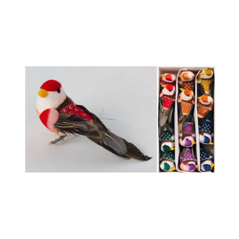 11cm-Feather-Birds 11cm Feather Birds - Image 1