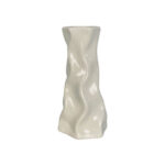 Thin twisted vase