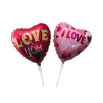 Assorted foil balloons