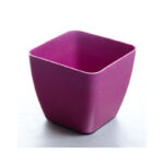 10cm Square u shape pot