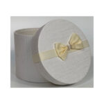 Cylinder Box With Bow