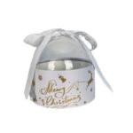Christmas dome with ribbon