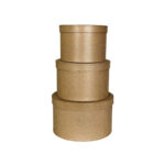 3 Piece flat cylinder shimmer giftbox - Image 2
