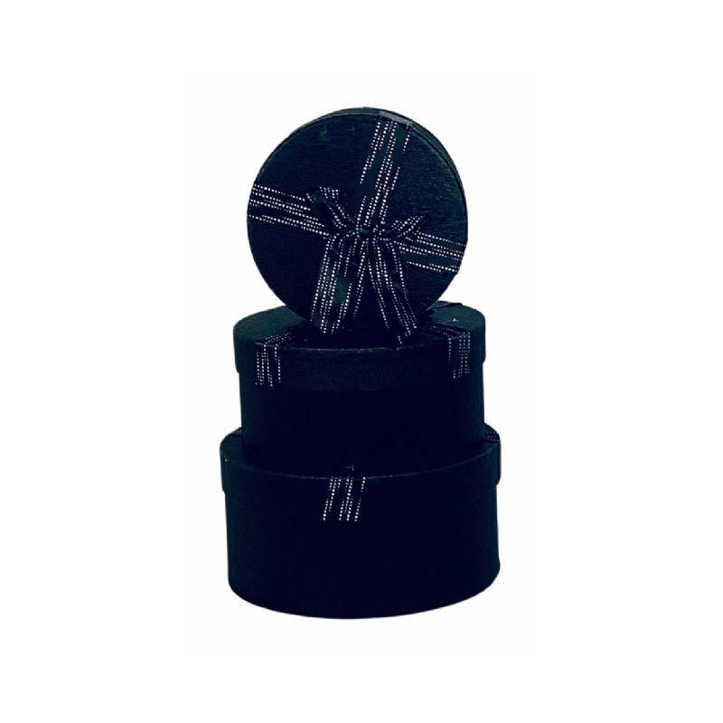 BOX59A-B-01 Flat cylinder with bow - Image 1