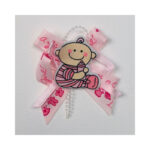 Baby bow hanging décor