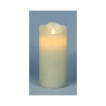 Battery-operated pillar candle