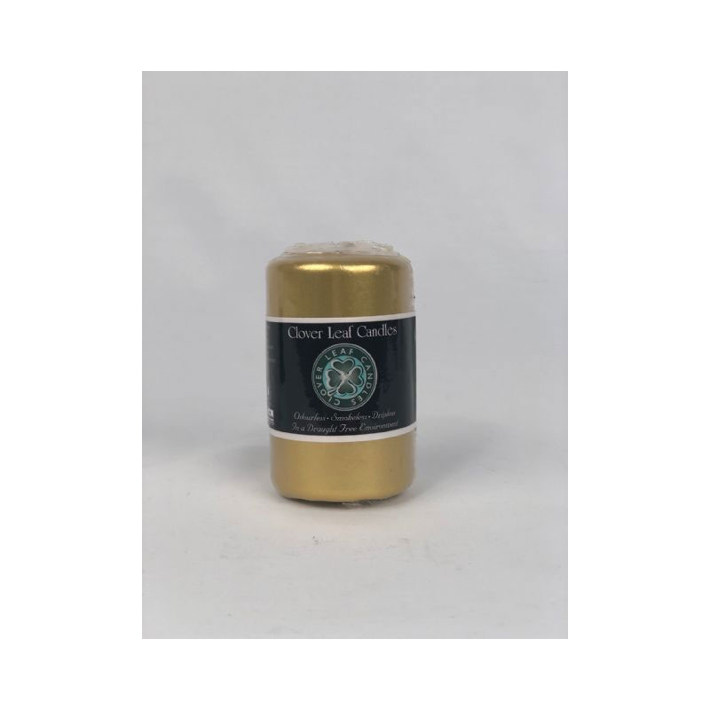CAN39A Metallic / Pearlised Pillar Candle - Image 1