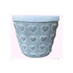 V shape mini heart pot