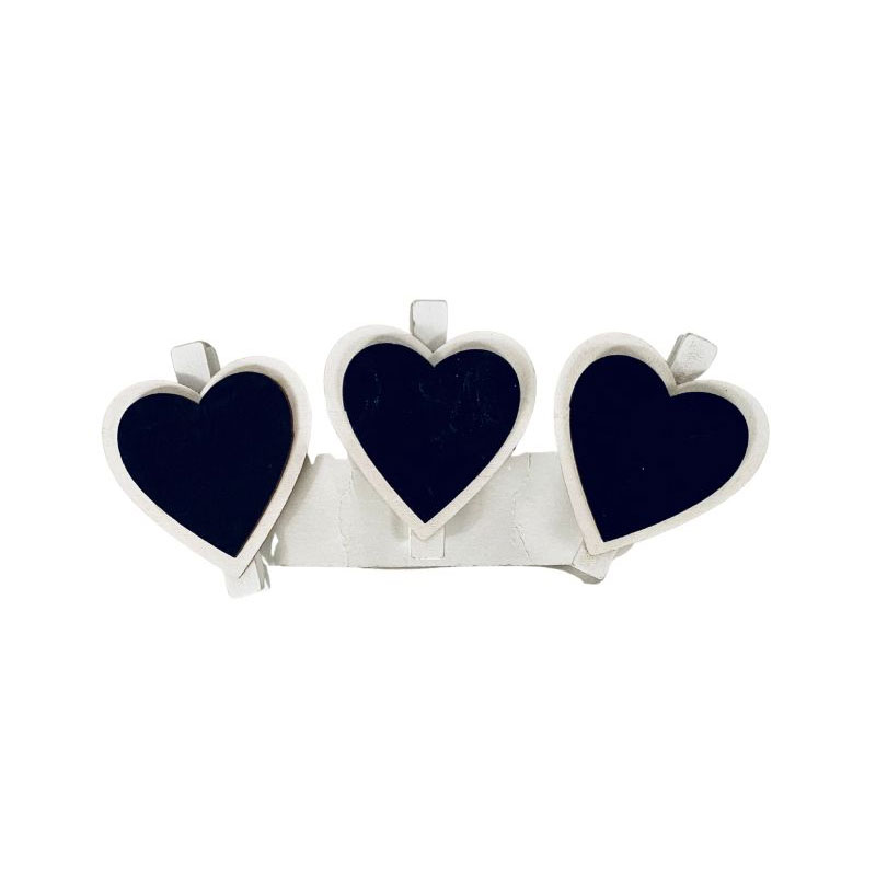 CRA82A 3 piece heart peg board - Image 1