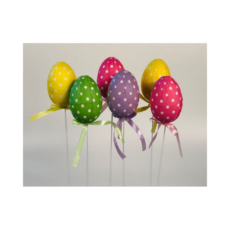 EAS17C Assorted Eggs on Wire - Image 1