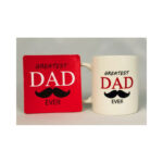 Fathers Day Mug With Coaster - Image 2