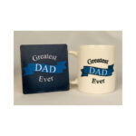 Fathers Day Mug With Coaster - Image 3