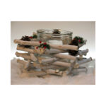 Christmas Log Centerpiece