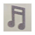 Polystyrene double music note - Image 3