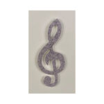 Polystyrene clef music note - Image 2