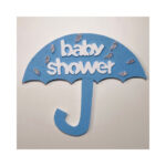 Polystyrene baby shower umbrella