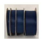Navy Satin - Double Sided