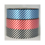 Striped poly tear ribbon