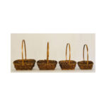 Rectangle Rope Posy Basket