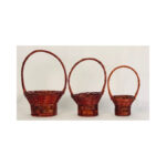 Round Y-Shaped Basket