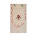 Embroided Christmas Table Runner
