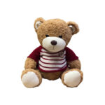 Scruffy bear with striped jersey - Image 3