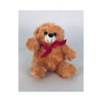 Fluffy teddy bear with a bow - Image 2