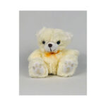20cm Teddy bear with bow sitting - Image 2