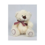 Scruffy teddy with tartan - Image 2