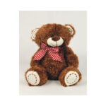 Scruffy teddy with tartan - Image 4