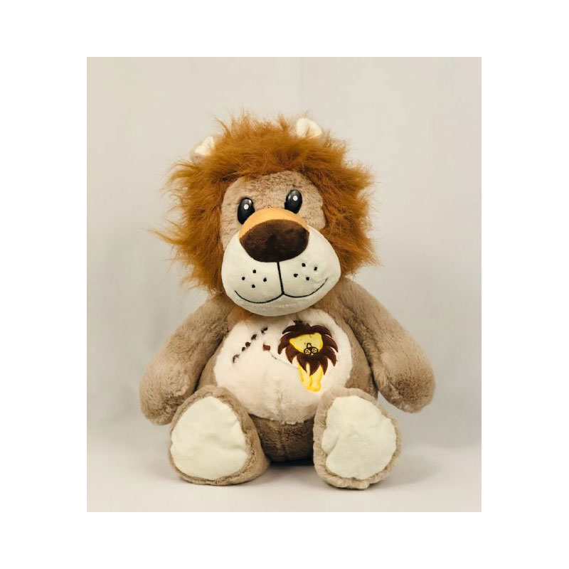 TED35 Lion teddy bear with "Amor" - Image 1