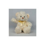 Scruffy teddy bear with bow - Image 3