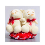 Twin Pooh On A Pillow