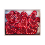 Felt Glitter Hearts