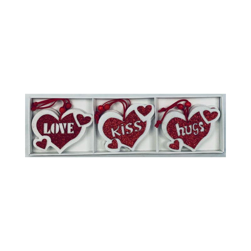 VAL14E 10cm Heart tassle - Image 1