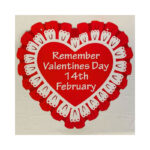 Valentines day display board