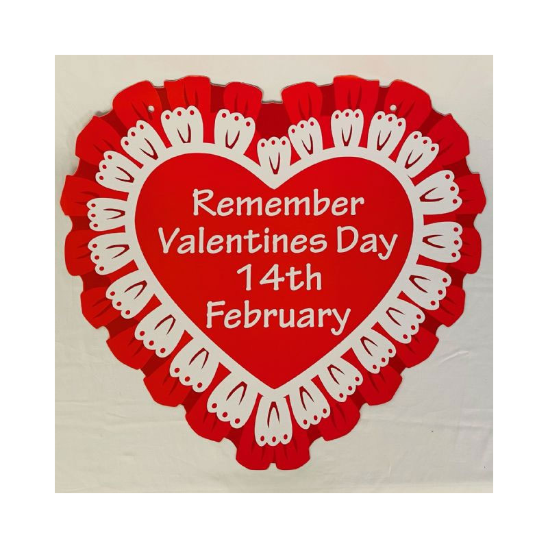 VAL28 Valentines day display board - Image 1