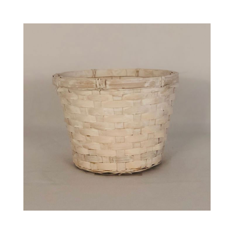 White-Round-Planter White Round Planter - Image 1