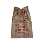 Hessian Santa Bag