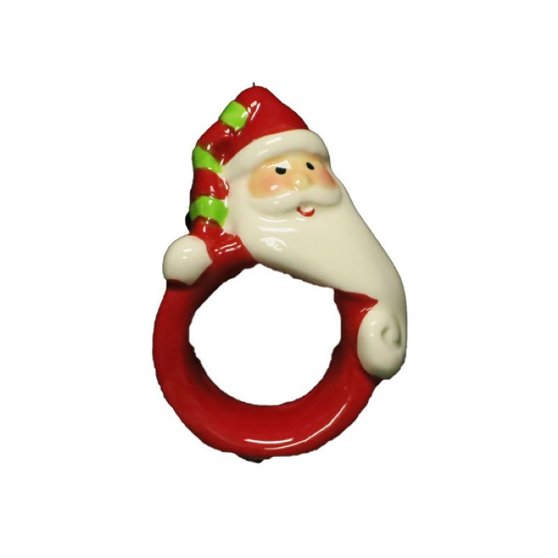 XMA15B Santa Napkin Ring - Image 1