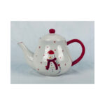 Snowman tea pot