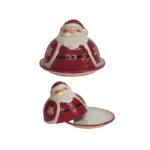 Santa Dome On Plate