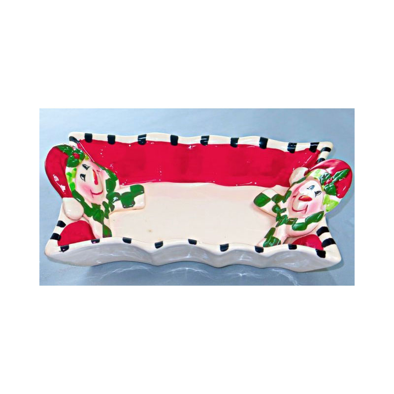 XMA16D-01 Christmas Sweet Tray - Image 1