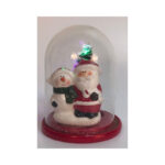 Dome With Christmas Decor Inside