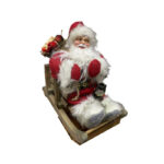 Santa on sleigh