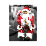 Father Christmas on Rocking Chair - Image 2