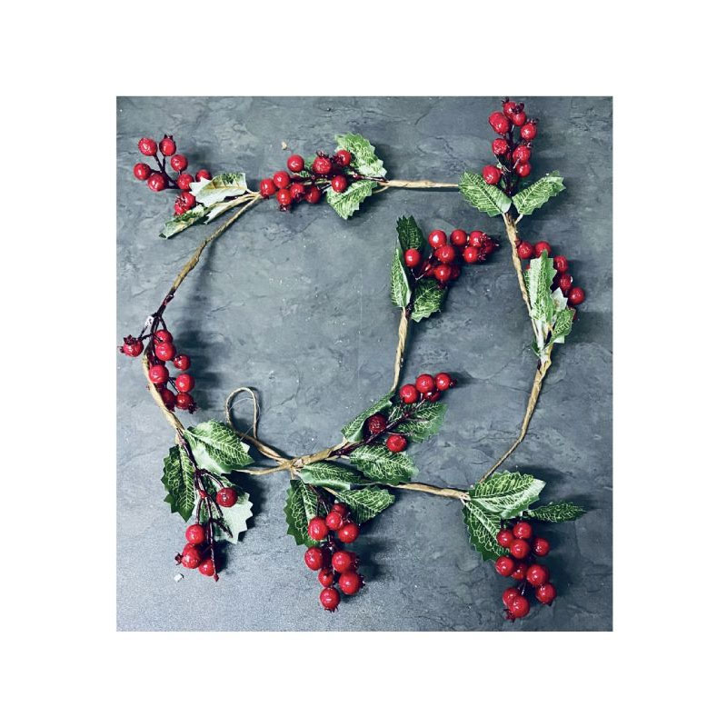 XMA23 Berry garland stem - Image 1