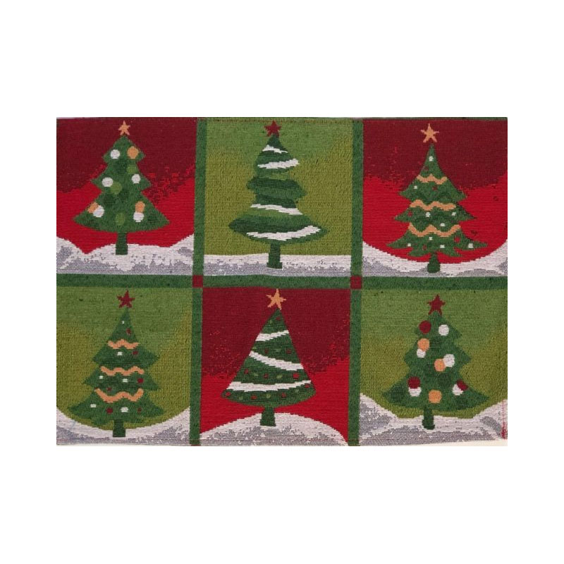 XMA28F-01 Christmas Design Place Mat - Image 1