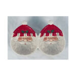 2 Division santa snack plate