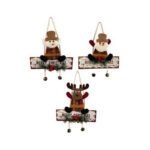 Hessian swing with bells